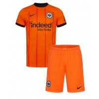 Camiseta Eintracht Frankfurt Tercera Equipación Replica 2024-25 para niños mangas cortas (+ Pantalones cortos)